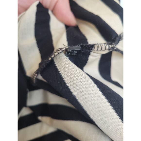 Haley Reserve Black Tan Striped Short Sleeve Preppy Casual Polo Shirt Mens Sz XL - Picture 11 of 11